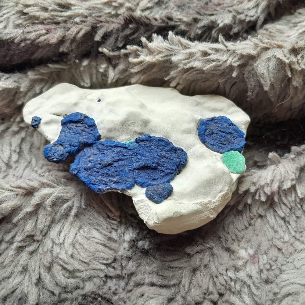 SOLD! Gorgeous Azurite Suns Specimen from Australia - Picture 4 of 5